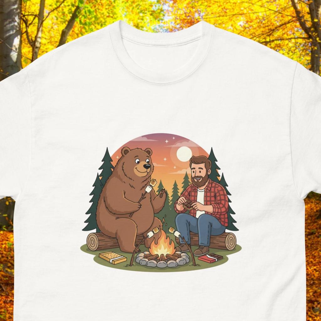 Fun camping t-shirt | S'more Please novelty tee
