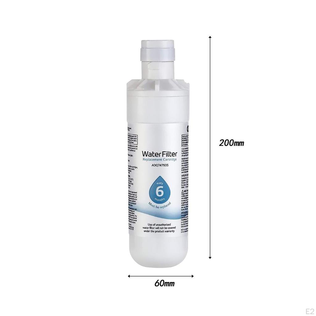 Refrigerator Water Filter,Replacement Fridge Filter, Easy To Install,Filtration for Clear