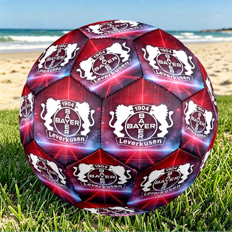 Футбольный мяч Bayer 04 Leverkusen, размер 5, из износостойкого ПУ, для матчей, тренировок и ежедневной практики, подарок на день рождения для футбольных фанатов