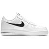 Nike Air Force 1 '07 LV8 'Cut Out Swoosh - White Black' (Unisex) White / Black / White Skate Shoes CZ7377 100