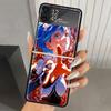 Жесткий ПК Чехол для Телефона с Принтом R-Rem Re Zero Аниме Для Samsung Galaxy Z Flip 7 6 5 4 3 Черный ZFlip7 ZFlip6 Flip5 Flip4 Flip3 5G