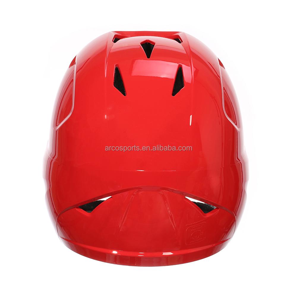 ABS Material High Anti-impact Outdoor Sports Baseball Helmet Head Protector Softball Batting Helmet