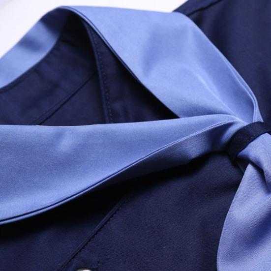 Униформа повара с галстуком-шарфом, двубортная, с пуговицами, воротником-стойкой, длинными рукавами, женская и мужская, рубашка повара, рабочая одежда