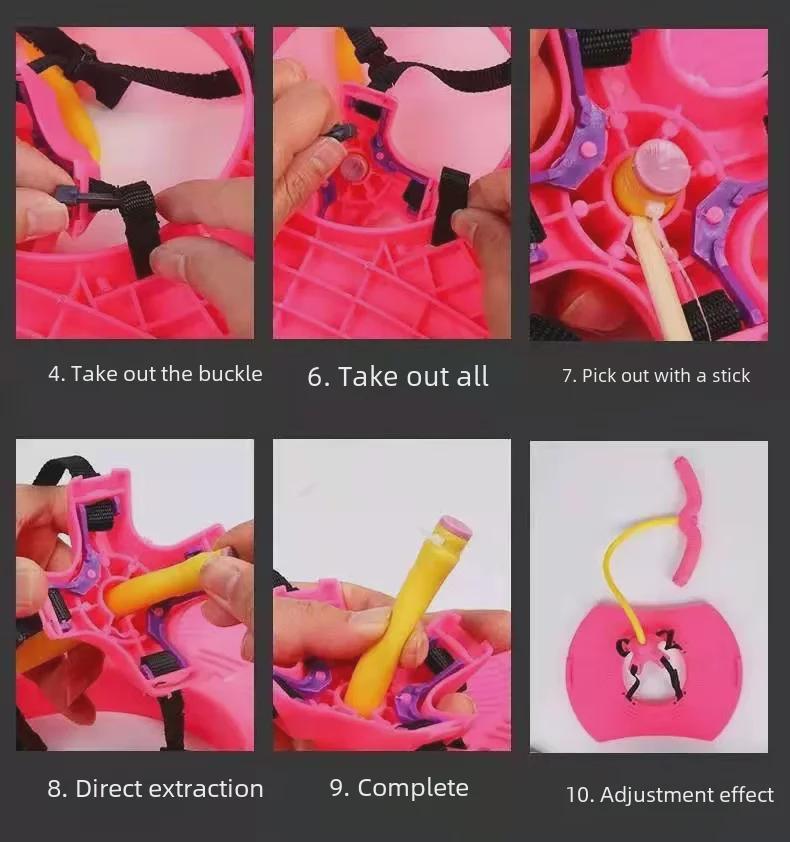 Детский фитнес-мяч для балансировки - лягушка-прыгун, эластичная игрушка для всех возрастов