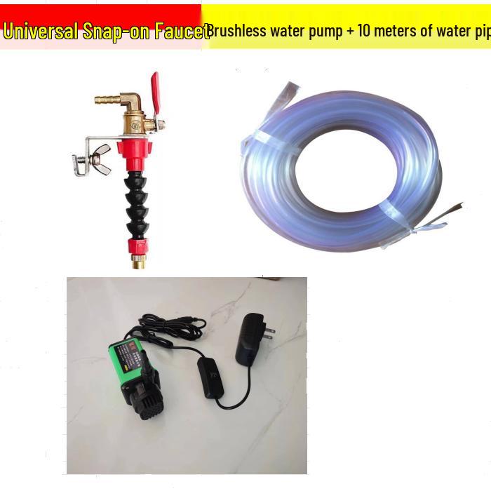 Universal Flexible Water Nozzle for Cutting & Grooving Machines - Dustproof Spray Head for Marble Saw Blade Cooling