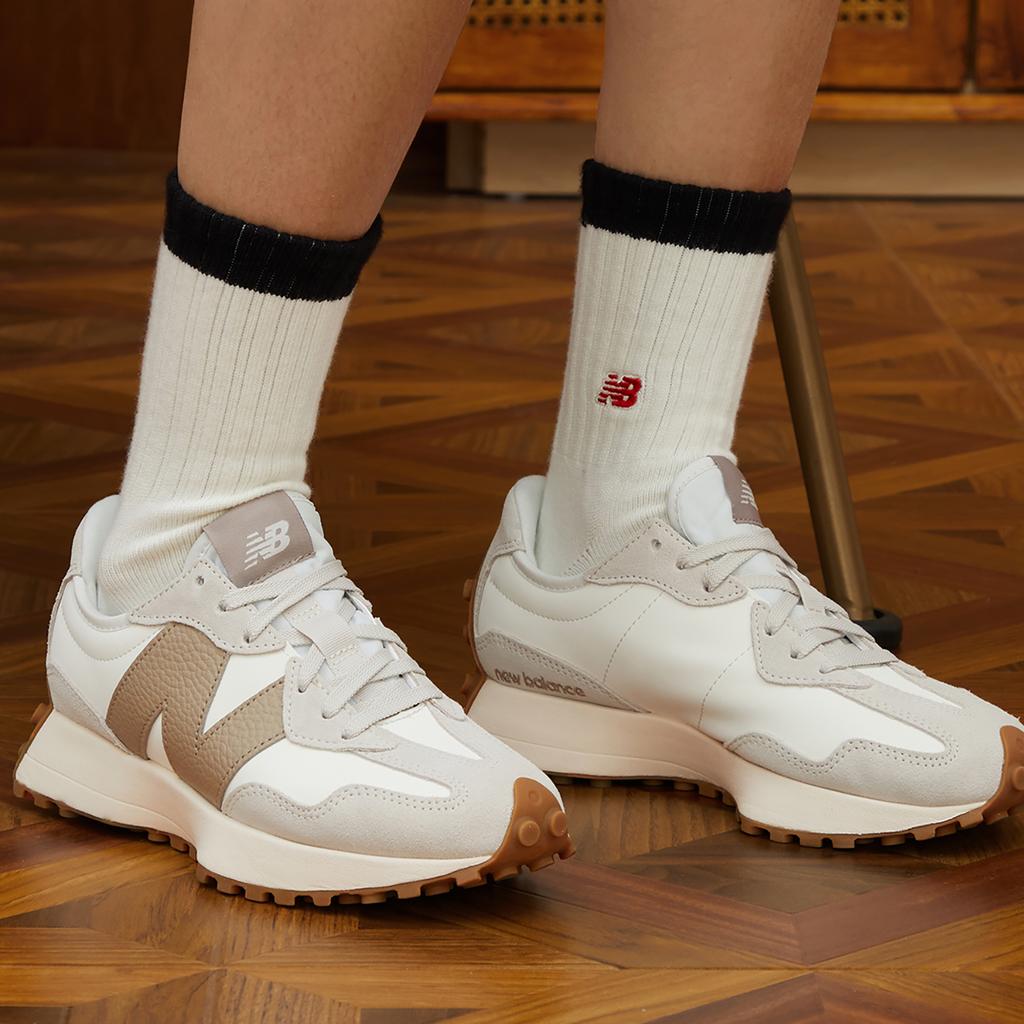New Balance Кроссовки унисекс 327 Moonbeam Driftwood Кремовые U327LZ