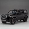 1:32 Prado SUV Car Model Toy Alloy Die-casting Back 6 Doors Can Be Opened Sound and Light Off-road Vehicle Children Boy Gift Collection