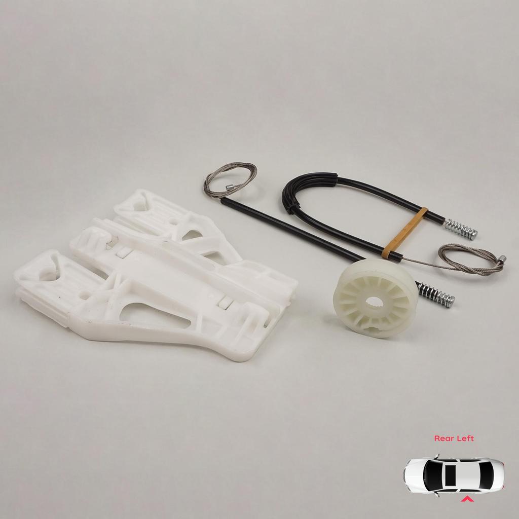 BWR872 Комплект для ремонта электрического стеклоподъемника, задняя левая дверь для A4 S4 B8 8K 8KH 8K5 8K2 2008-2015 4/5 дверей 8K0839461