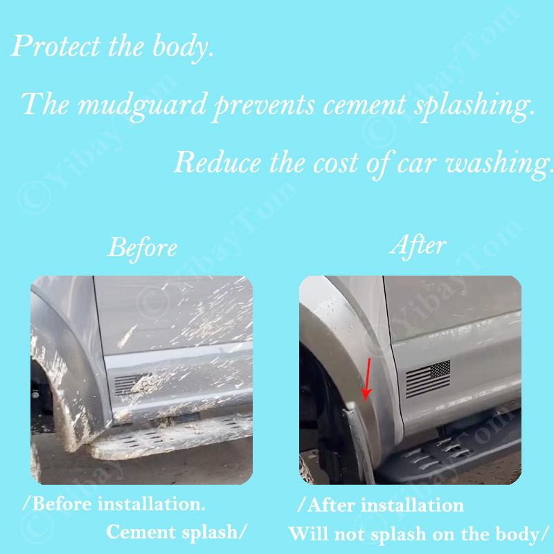 Mud Flaps For Great Wall Cannon GWM Pao Poer Ute 4x4 - 2022 Mudflaps Splash Guards Mudguards Front or Rear Car