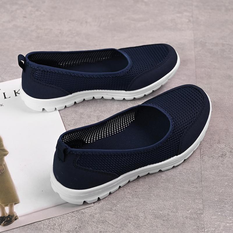 Женская вулканизированная обувь, модные легкие дышащие сетчатые прогулочные туфли на плоской подошве, женские повседневные кроссовки 2024 Tenis Feminino, женская обувь