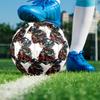 Demon Slayer Print Size 5 Soccer Ball, PU Wear Resistant Football for Match Training and Daily Practice, Birthday Gift for Soccer Fans