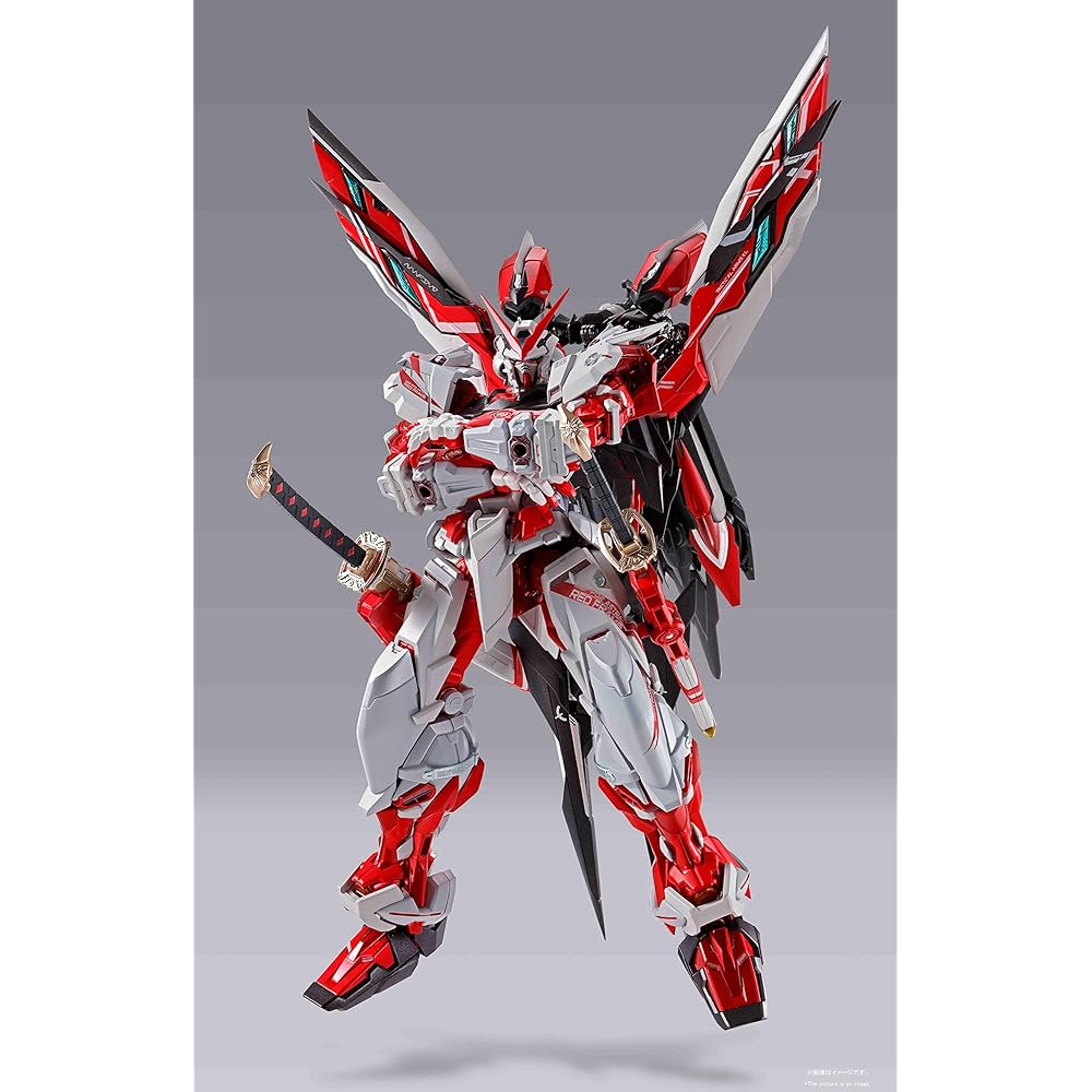 TAMASHII NATIONS Metal Build Гандам Астрай Красная Рамка Альтернативный Удар 180 мм Фигурка Действия ABS ПВХ Литье под Давлением Окрашенная