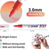 Oil Based Paint Markers,Auto Paint Car Scratch Repair Pen,Oil Paint Pens For Rock Painting, Glass, Wood, Plastic, Metal, Ceramic
