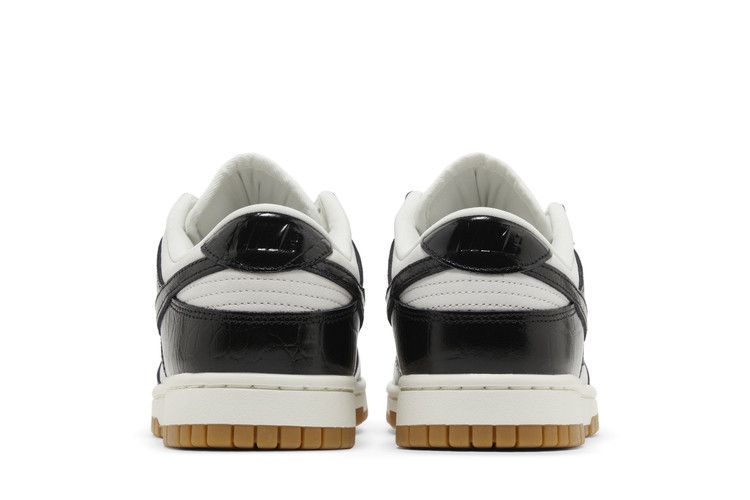 Nike Dunk Low LX Черный Крокодил (Женский)