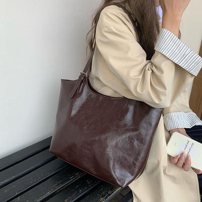 Сумка-тоут женская, большая вместительная сумка, новый стиль, студенческие сумки для учебы и работы, универсальные сумки через плечо для женщин