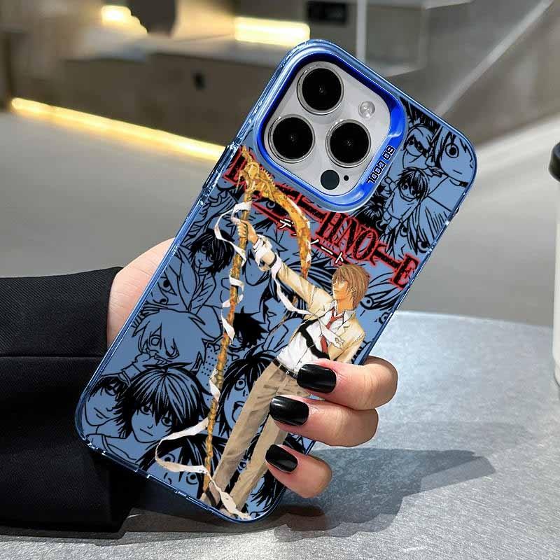 ГОРЯЧИЕ ЗАМЕТКИ СМЕРТИ Горячий аниме чехол для телефона для iPhone 17 16e 16 15 14 13 12 11 mini Pro Max X XR XSMAX 8 7 Air Plus Противоударный Матовый