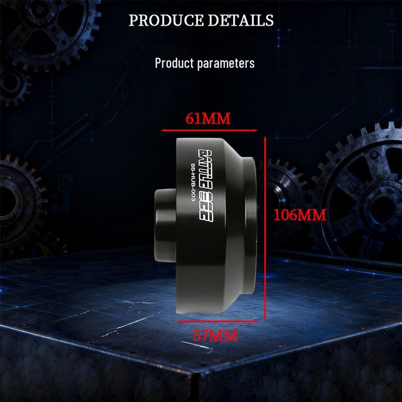 Honda Fit GK5/GR9 & 10th Gen Civic FC1 Low-Profile Steering Wheel Base Modification