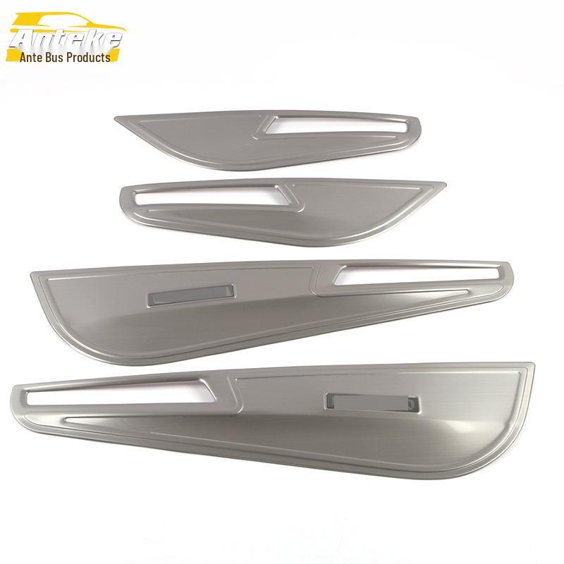 Подходит для 18 моделей Komic Bola: Накладка на порог двери автомобиля с блестками и накладка на панель кузова, аксессуары для мода