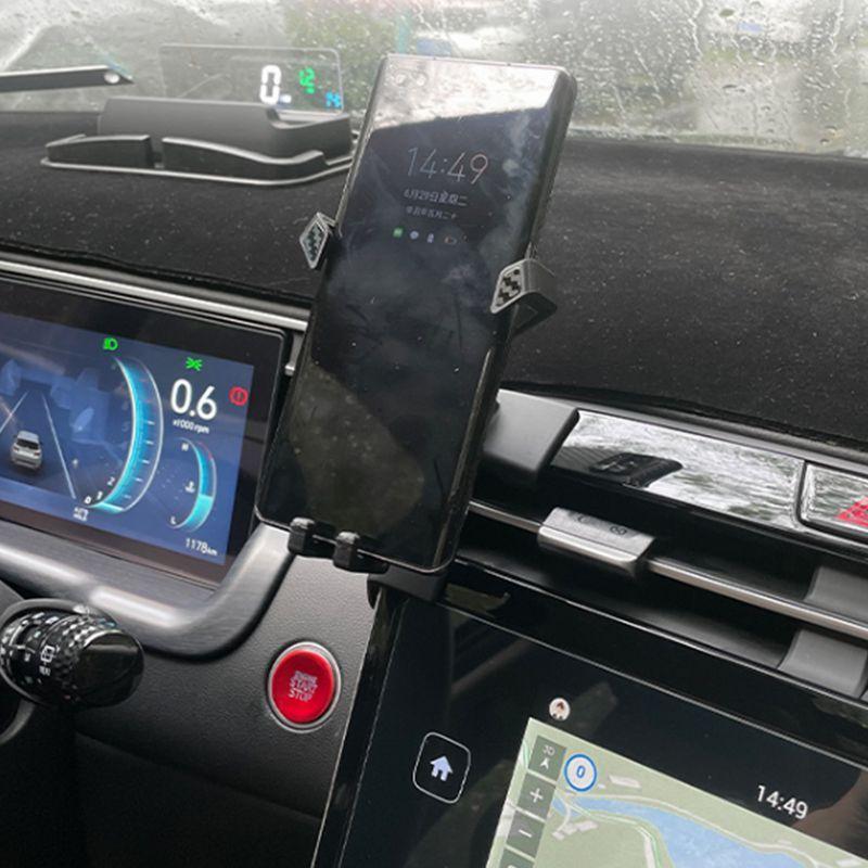 Автомобильный держатель для мобильного телефона Hyundai Tucson NX4 TL Крепление в вентиляционное отверстие Гравитационный кронштейн Стенд Аксессуары