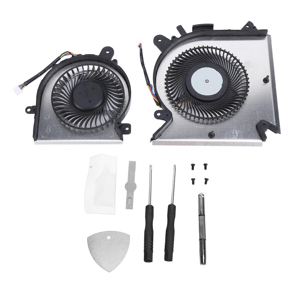 Вентилятор охлаждения ЦП и ГП ноутбука Профессиональный сменный вентилятор охлаждения для MSI GF63 8RC 8RD MS 16R1 MS 16R2 Аксессуары для ноутбука