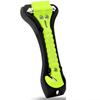 Car Emergency Escape Window Breaker with Reflective Tape and Seat Belt Cutting Hammer, Multifunctional Hammer, Red,Yellow, Pink