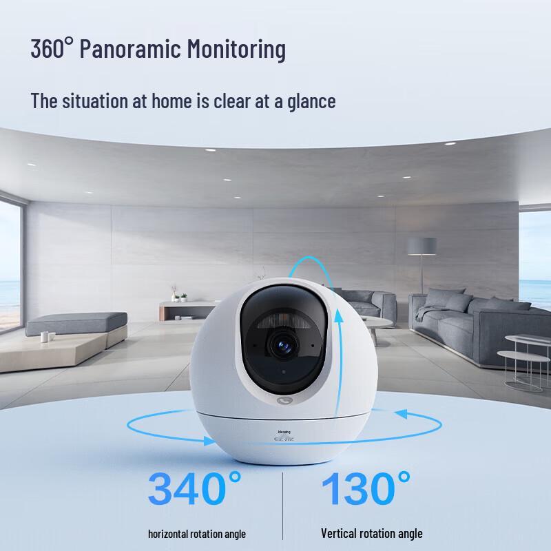 Ezviz C6c 8MP 4G Indoor PTZ Security Camera (CN version)