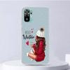 Мягкий чехол Christmas Art Girls Coffee для Xiaomi Redmi 10 10A 10C 9 9A 9C 9T, чехол для телефона 8 8A 7 7A 6 6A S2 K20 K40 Pro 10X Funda