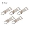 5pcs Bag Suitcase Detachable Zipper Repair Kit Metal Zipper Head Metal Zip Zipper Slider Zipper Pull
