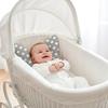 Poduszka antywstrząsowa motylek do wózka babyuniverse - szare kropki