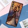 Чехол-страшилка 'Лунная ведьма на Хэллоуин' для Samsung Galaxy S25 Ultra S21 S22 S23 S24 Ultra S9 S10 Plus S20 FE S25 FE Задняя крышка