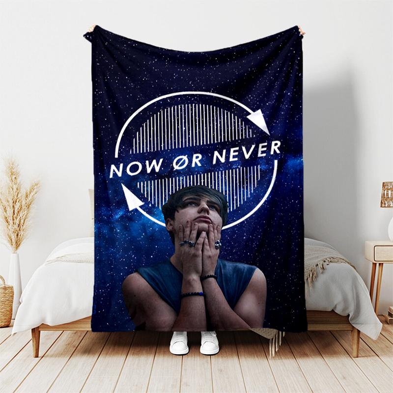 1pc Blanket Sam and Colby Print Design, Lightweight Blanket for Sofa, Bed- Soft &Warm, Gift for All Seasons like Christmas, Halloween