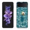 Плавающие резиновые уточки Чехол для телефона Samsung Z Flip 7 6 5G Galaxy Z Flip 5 4 3 Черный Жесткий Чехол Люкс
