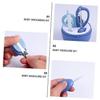Baby Grooming Kit with LED Ear Spoon, Nail Clippers and Scissors for Newborns and Toddlers