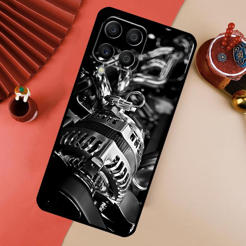 Mechanical Engines For Samsung Galaxy M32 M16 M06 M12 M55 M15 M35 M14 M34 M54 M11 M21 M31 M13 M33 M53 M52 Case