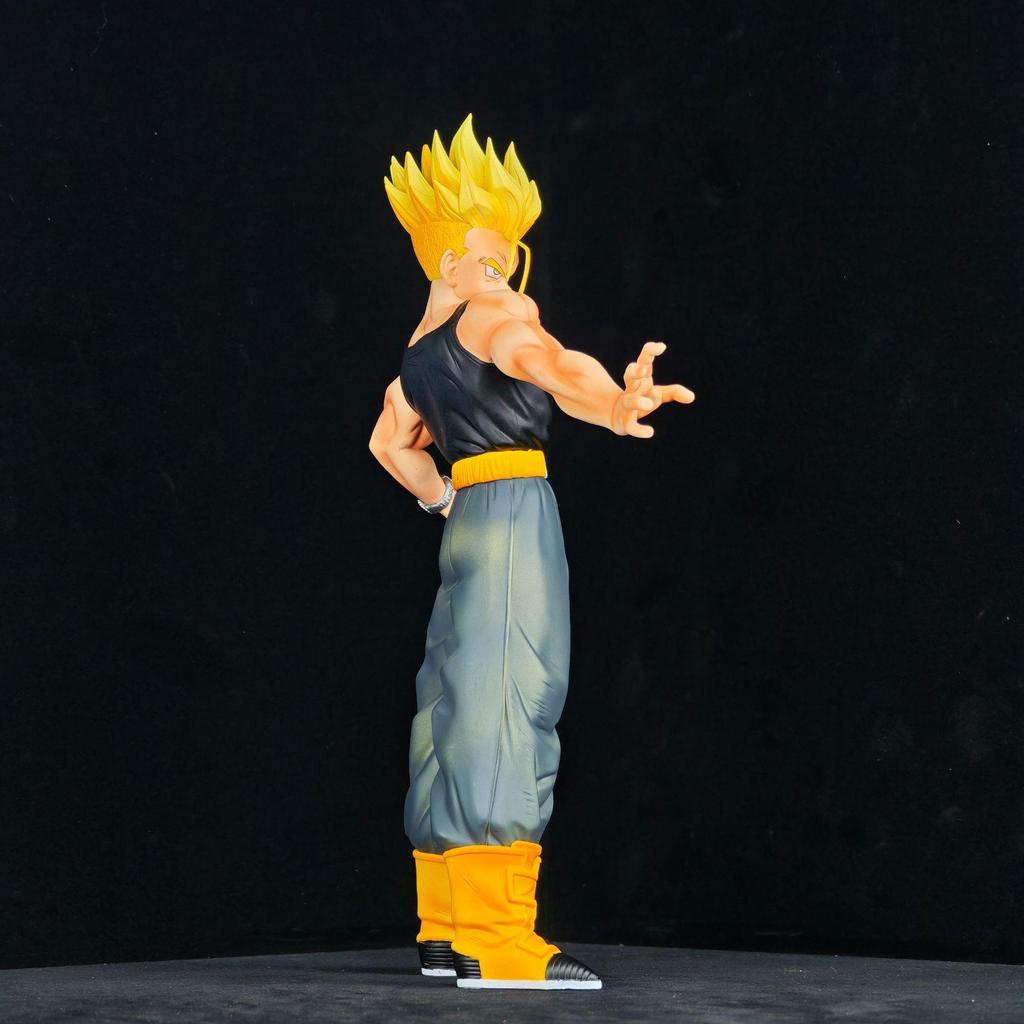 Dragon Ball Super Saiyan Trunks Future Warrior Double Head Figure Ornament Premium Version