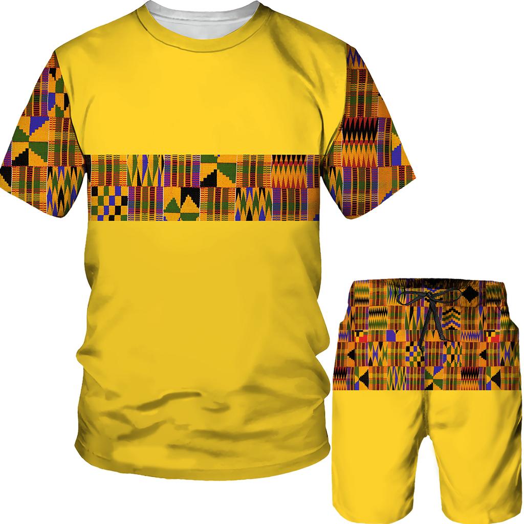 Забавная мужская футболка с 3D принтом Dashiki в африканском стиле, шорты, мужской спортивный костюм, наряды на заказ в народном стиле, футболки/шорты/костюм унисекс, женская мужская одежда