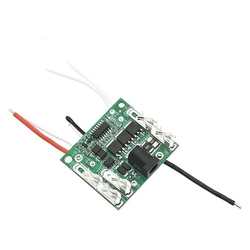 Плата защиты аккумуляторного блока Li-ion 5S 18V Модуль BMS 21V Плата защиты электроинструмента