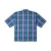 Vans Tokyo Design Collective Клетчатая повседневная удобная рубашка с коротким рукавом рубашки унисекс синяя клетка VN000H2RCYG