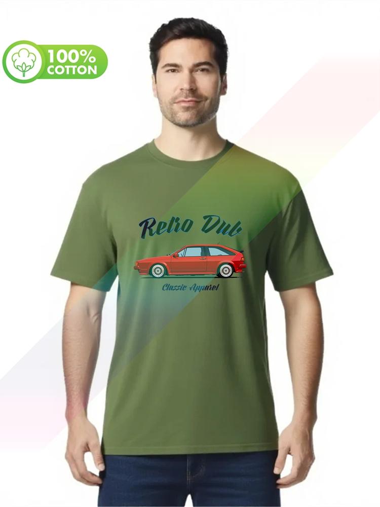 100 cotton round neck heavy weight Unisexs Tshirt GerUnisex Classic Car Fans Scirocco Mk2 TShirt Retro Dub S3XL Tops Tees