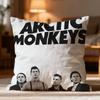 Популярная наволочка Arctic Monkeyses Мягкая стирающаяся наволочка для подушки Многоцелевая для дивана, кровати, путешествий, офиса