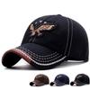 Eagle Denim Fabric Baseball Cap Unisex Fashion Cowboy Hat Spring and Autumn Outdoor Sunscreen Hats Fishing Hat Golf Caps