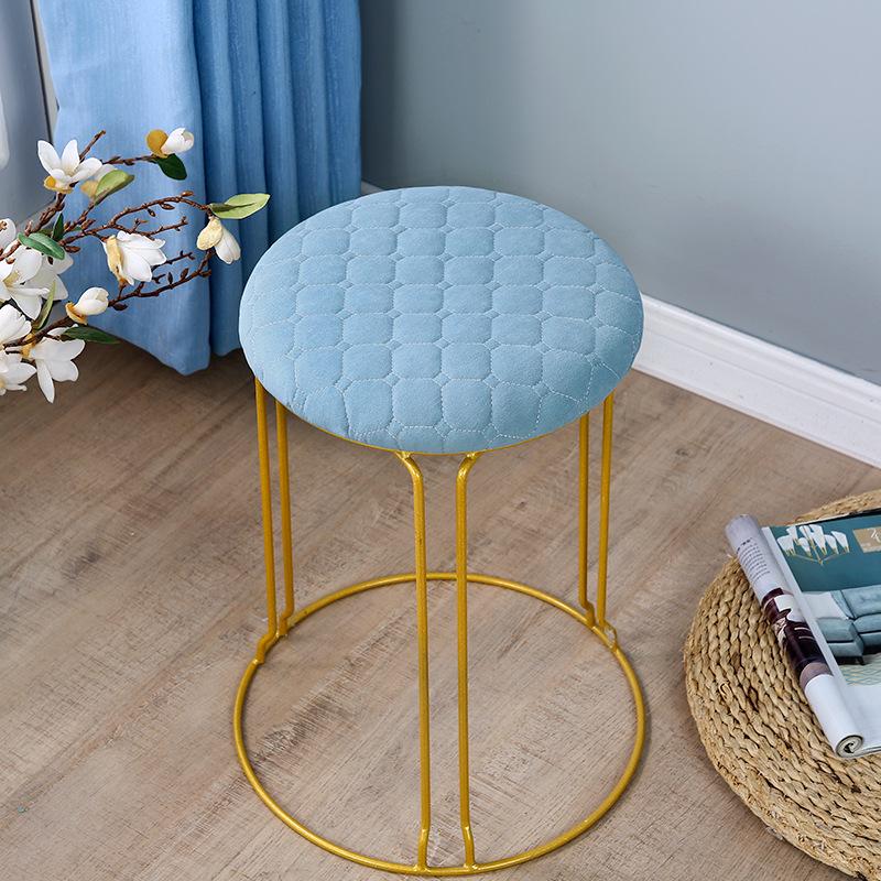 Новый утолщенный круглый чехол на подушку для табурета на все сезоны