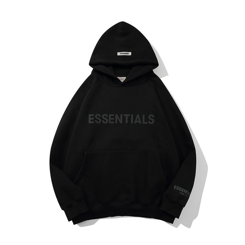Essentials Hoodie Streetwear Oversized Cotton Pullover Sweatshirt Men Women Casual