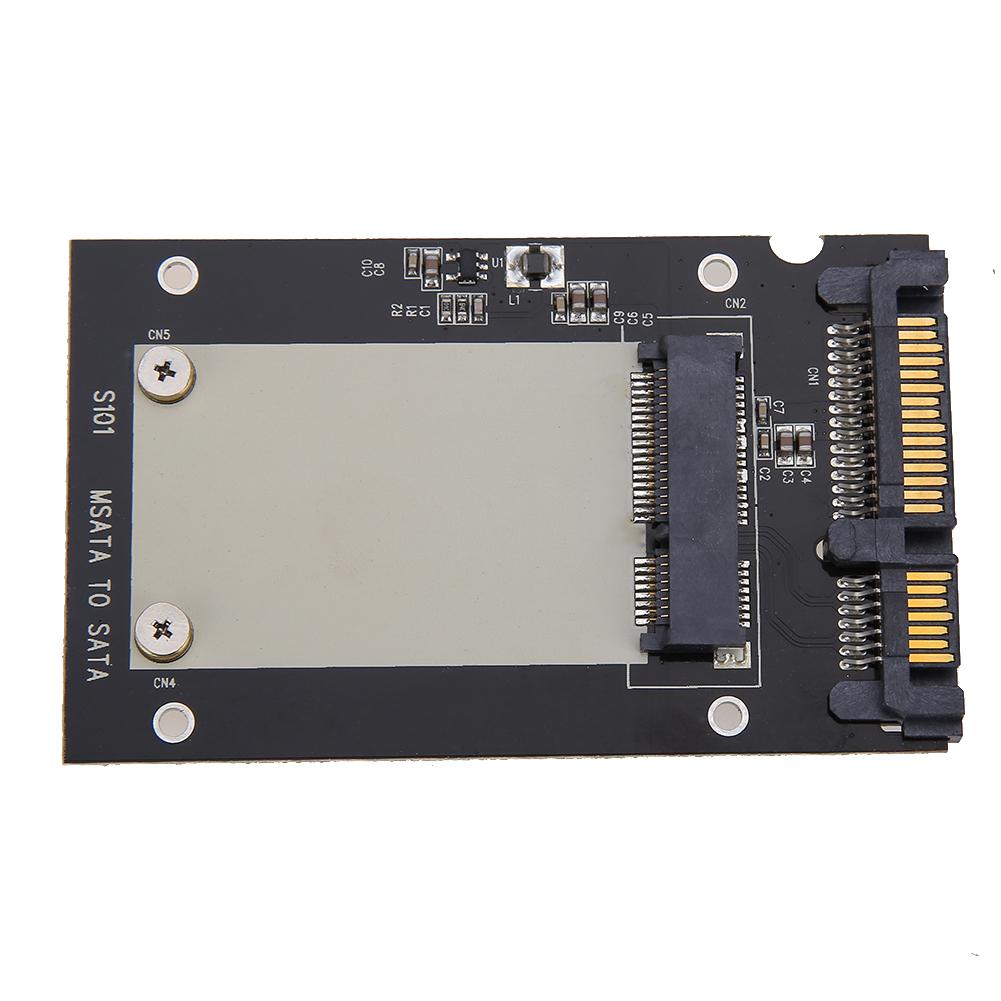 Переходник-адаптер с mSATA SSD на 2.5" SATA Карта-переходник для компьютера