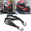 60/90/120cm Motorcycle Helmet Straps Hook Luggage Straps Retractable Elastic Rope Adjustment Fix Buckle Rope Accessorie