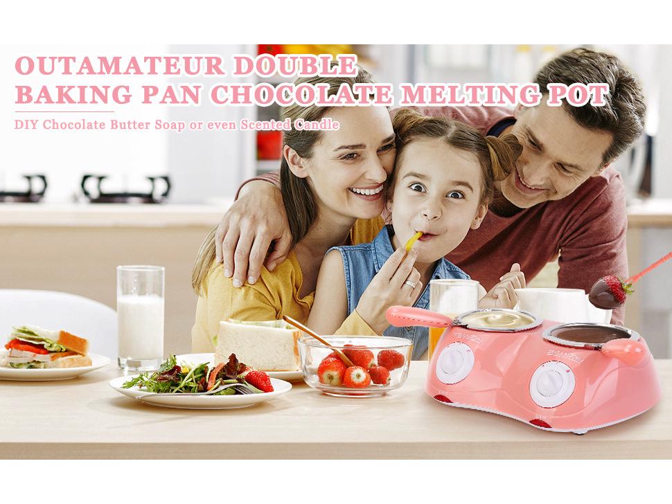 Electric Melting Pot for Chocolate & Soap Crafting - Essential Oil & Butter Heater