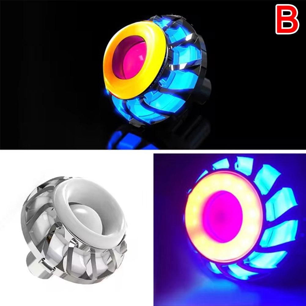 Universal Motorcycle Warning Lamp Angel Eye Motorcycle Tail LED Brake Motorcycle Flashing Rear Z5G9