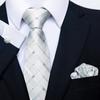 Men's Business Professionals Striped Tie Wedding Suit Accessories Polyester Tie Men