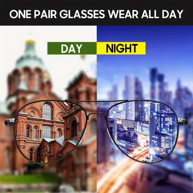 Men Women Yellow Green Night Vision Sunglasses Colored Reflective Glasses Sunglasses Black Unisex Fishing Lenses