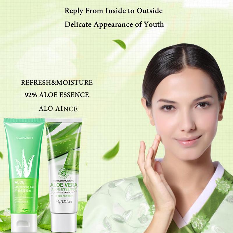 Увлажняющий гель алоэ вера, контроль жирности, гидратация, сужение пор, гель от черных точек, лечение акне, уход за кожей